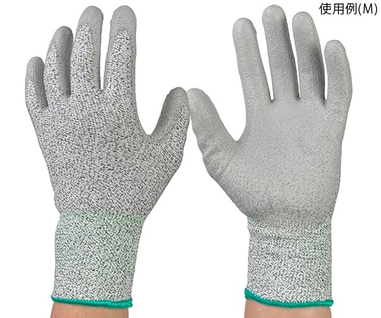 69-2205-85 耐切創手袋 ウレタン滑り止め付き Mサイズ M 10双入