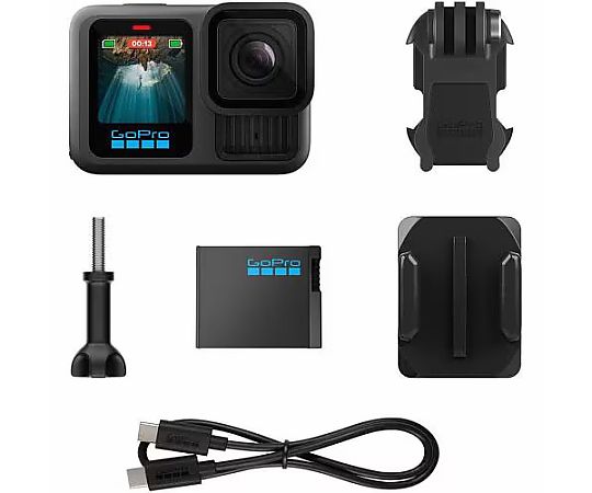 69-2207-32 HERO13 ブラック アクションカメラ CHDHX-131-FW 【AXEL