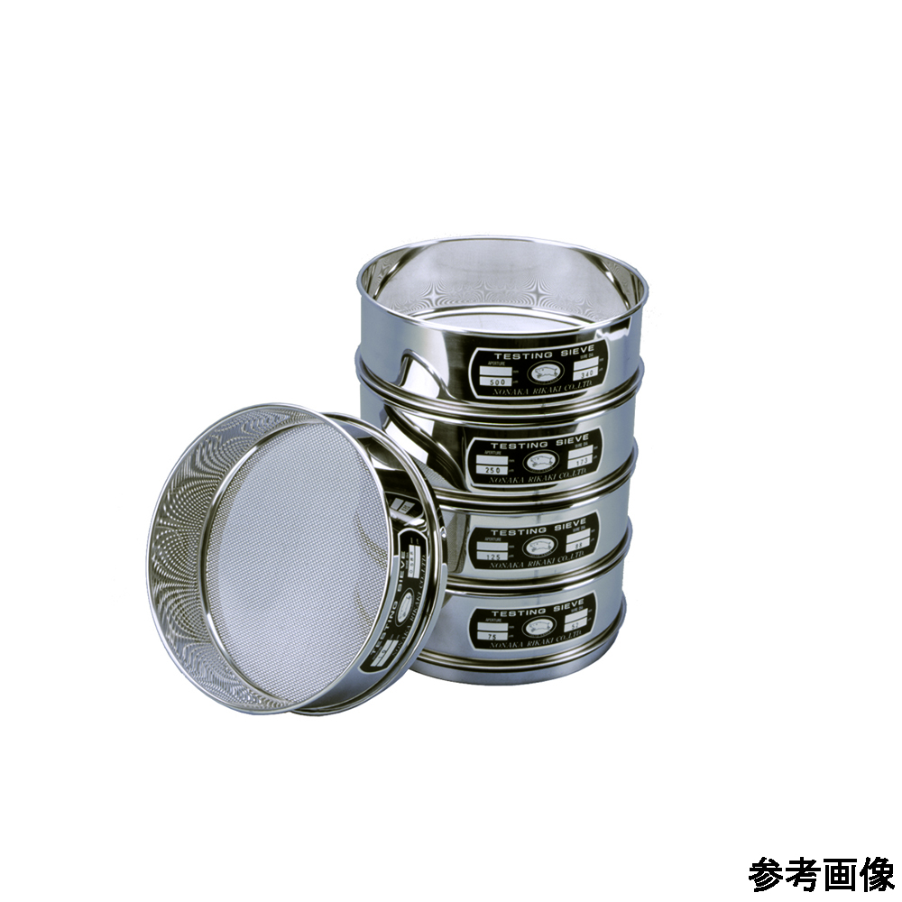 69-3102-31 ステンレス製試験ふるい φ150×深さ60 目開き25μm 内