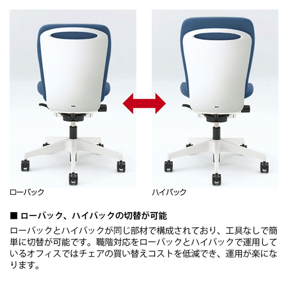 アイリスチトセ BIT-EXオフィスチェア 肘なし グレー BIT-EX43L0-F 1脚〔組立品〕 アイリスチトセ BIT-EXオフィスチェア 肘なし グレー BIT-EX43L0-F 1脚