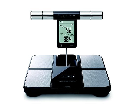 OMRON 体脂肪計 HBF-702T ブラック 69-3149-25 体重体組成計 HBF-702T 【AXEL】 アズワン