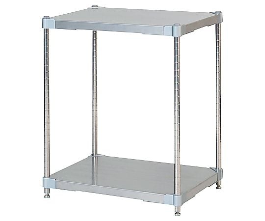 ステンレスシェルフワゴン46×120cm 3段キャスター・H70cm 組立式[21] エントリーでP5倍◇ステンレスシェルフワゴン 幅60 46