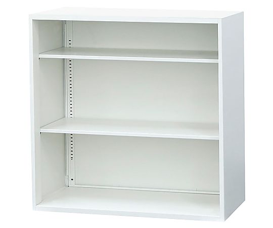 69-3829-36 スチール製書庫 ホワイト 兼用 オープン 61-821-22-1