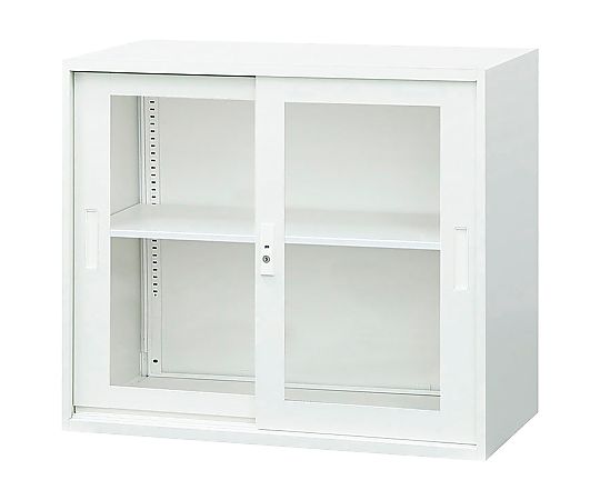 69-3829-36 スチール製書庫 ホワイト 兼用 オープン 61-821-22-1