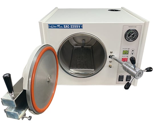 69-3860-38 卓上型高圧蒸気滅菌器 475×600×370mm / 14.0L（連続滅菌