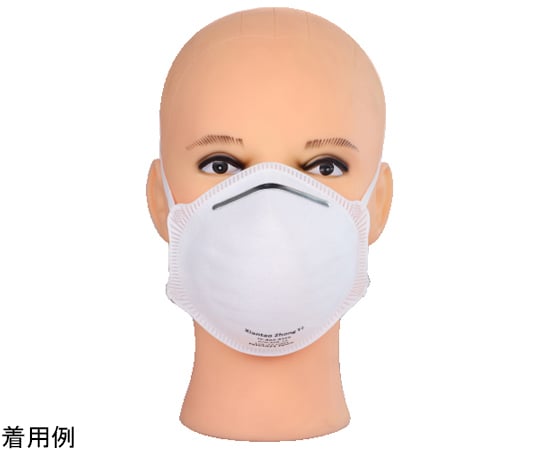 69-4645-75 NIOSH認証 N95マスク（カップ型・ソフトフィット）1箱（20