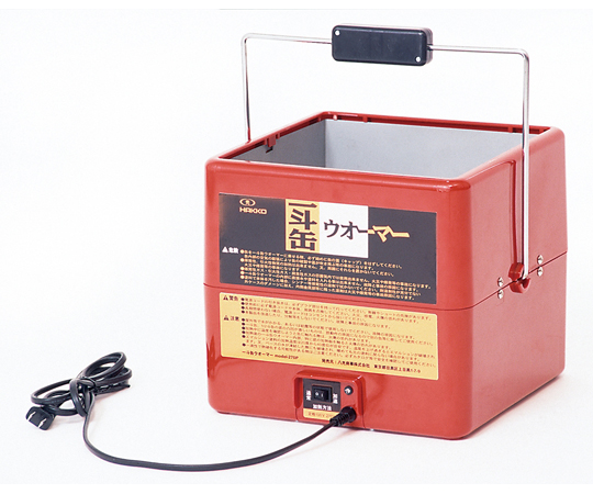携行缶　1ℓ 新品　エイジング加工品　ヴィンテージ　メッキ調　フレイムス 69-4646-96 一斗缶ウォーマー 100V 270W HYK0100 【AXEL】 アズワン