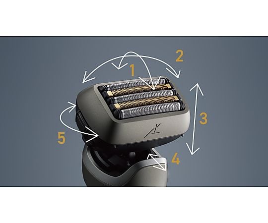 69-4731-55 ラムダッシュPRO 5枚刃 USB充電 シルバー ES-L580U-S