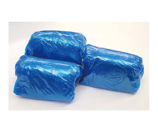 69-4736-24 防水アームカバー 使い捨て防水タイプ（ブルー）低密度