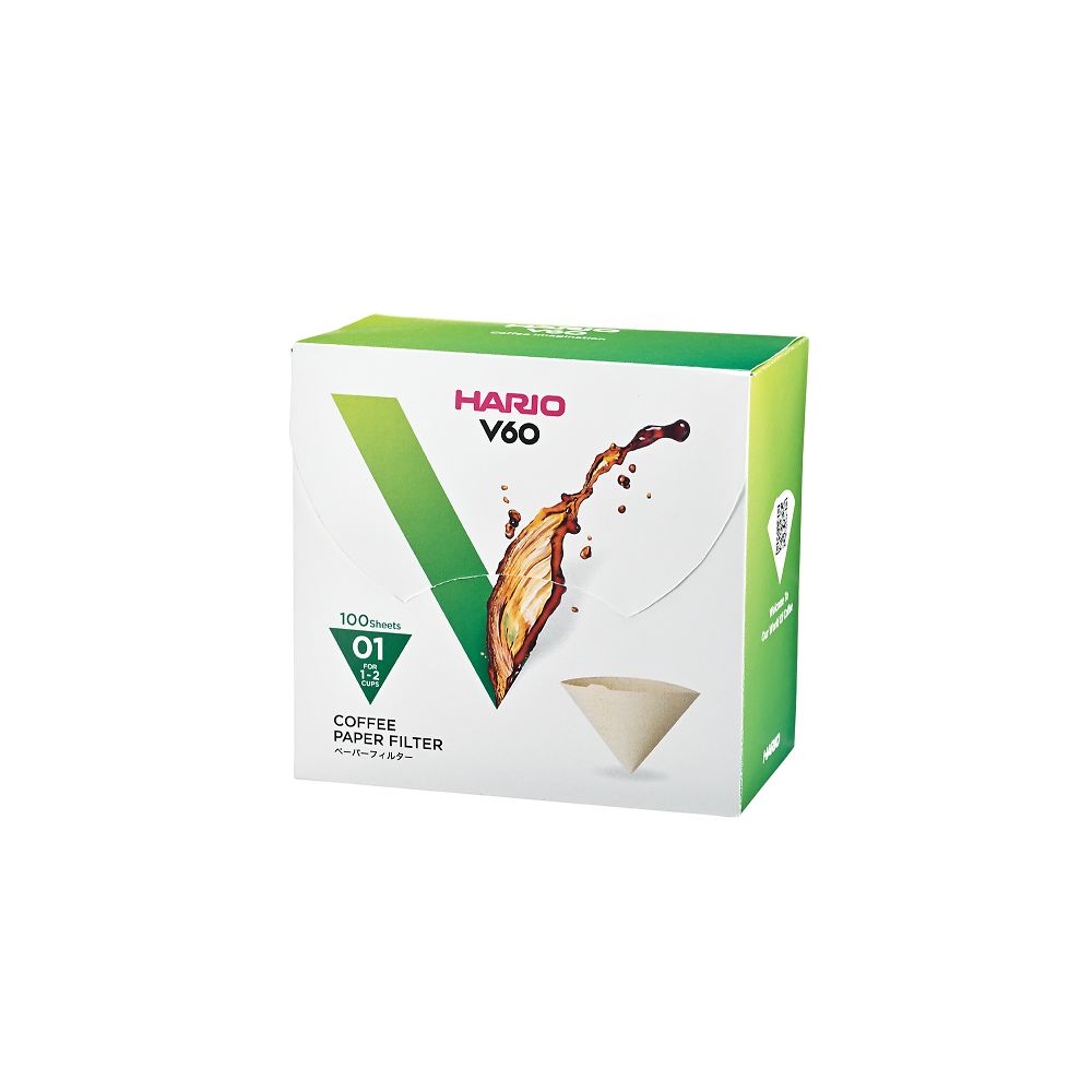 V60用ペーパーフィルター 01M 1ケース（100枚×5箱入）　VCF-01-100MK