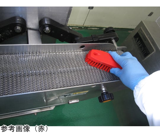 69-4758-48 ハンドブラシ（ハード）グリーン 170×55×45mm 3588 【AXEL