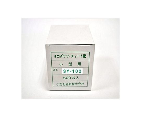 取扱を終了した商品です］チャート紙 小型タコグラフ 1日用 100Km/h 24