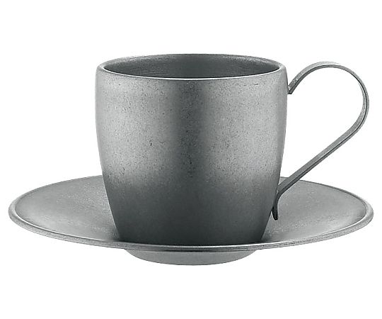 ビンテージ　ダイヤブロック　コーヒーカップ 69-5221-07 ヴィンテージ 18-8 DWカップ＆ソーサー 100mL 510410