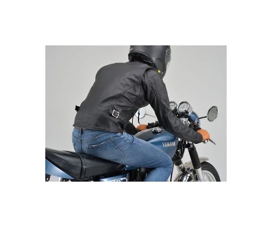 69-5292-45 バイク用 レザー ジャケット 春秋冬 ダブルライダース