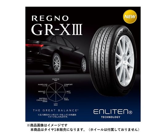 69-5337-79 自動車用タイヤ REGNO GR-XIII 245/45 R17 095W（1本