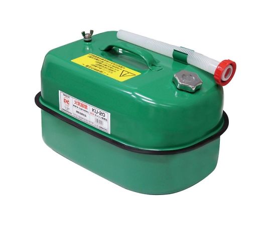 69-5386-23 軽油携行缶 20L 緑 KU-20 【AXEL】 アズワン