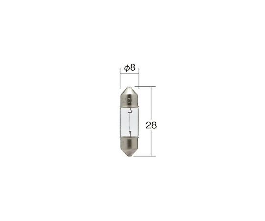69-5429-29 ノーマルバルブ 一般電球 両口金 定格：12V 5W 口金