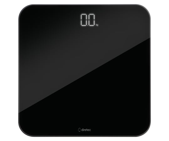 69-5713-80 ボディスケール「グラッセ」 ブラック BS-185BK 【AXEL