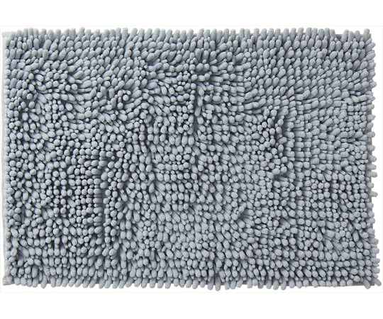 SUSU 抗菌ストロングWバスマットEC グレー 40×60cm　
