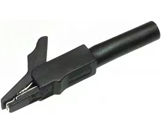 69-5906-22 ワニ口クリップ 黒 JZ41 【AXEL】 アズワン