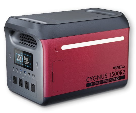 69-6003-49 ポータブル電源 CYGNUS 1500R2 88204 【AXEL】 アズワン