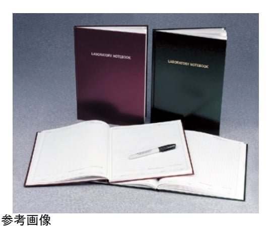 65-5643-24 実験ノート（普通紙） 緑 レターサイズ 6301-1000JP 【AXEL