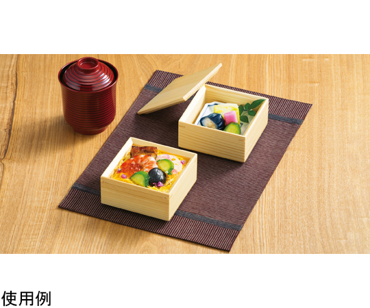 正角ミニ料理箱 2段セット　27247
