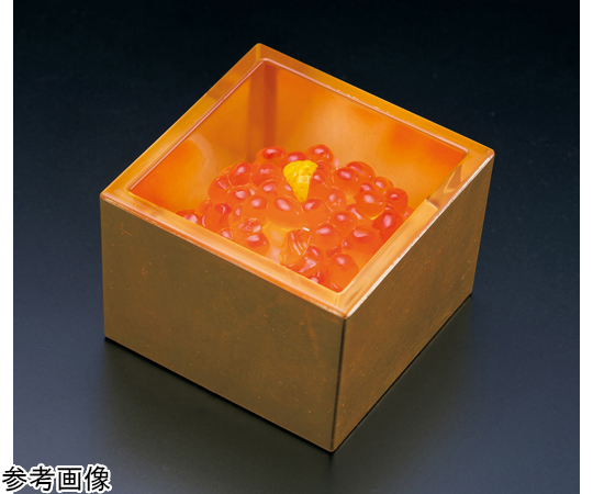 金箔貼りクリア枡（3勺）　26990