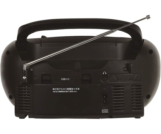 69-6995-86 CDラジオ DCR-WS210-BK 【AXEL】 アズワン