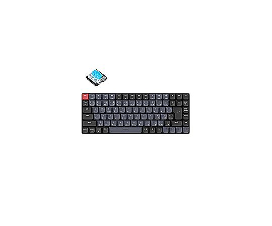 美品　Keychron K3Pro H2-JIS ワイヤレス キーボード 青軸 キーボード K3 Pro RGBライト(青軸) K3P-H2-JIS [有線・ワイヤレス