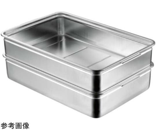 69-8454-63 AG 18-8サニタリー 番重バット 取手一体成形 特大9cm 69-8454-63 AG 18-8サニタリー 番重バット 取手一体成形 特大9cm