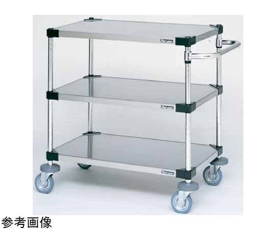 オールマイティカート サイドハンドルタイプ（ASC03Sシリーズ）棚3段 607×610×917mm　ASC03S-L610B