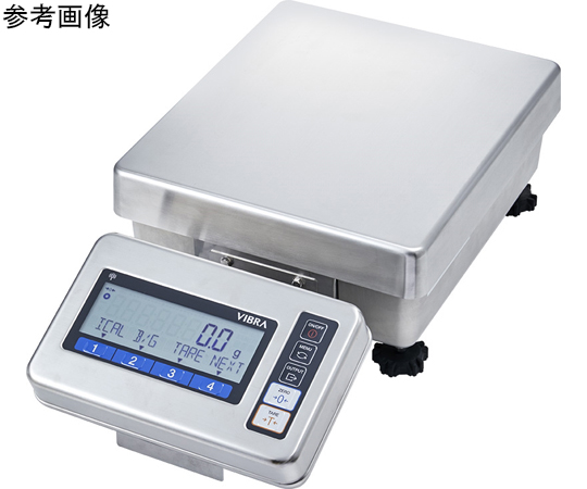 69-8558-76 高精度電子台はかり 校正分銅内蔵タイプ ひょう量