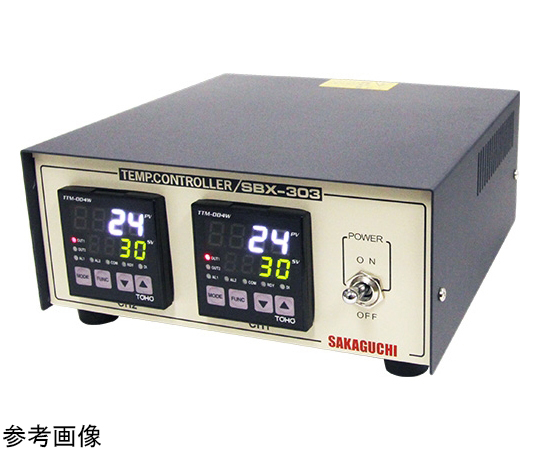 69-8561-68 卓上温度調節器 SBX-303-004W-OP-W（SSR）100V K入力 DUAL