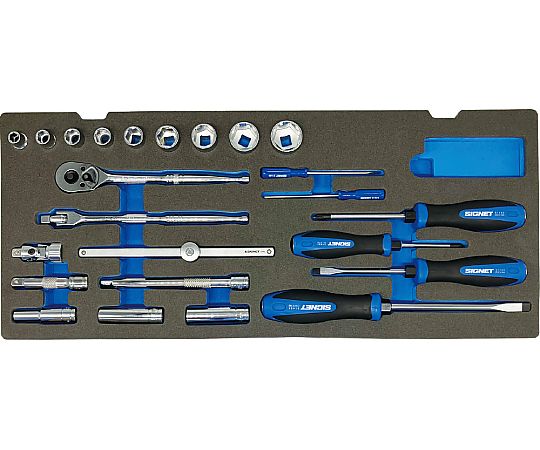 取扱を終了した商品です］車両整備に最適 75点組 差込角9.5SQ ツール