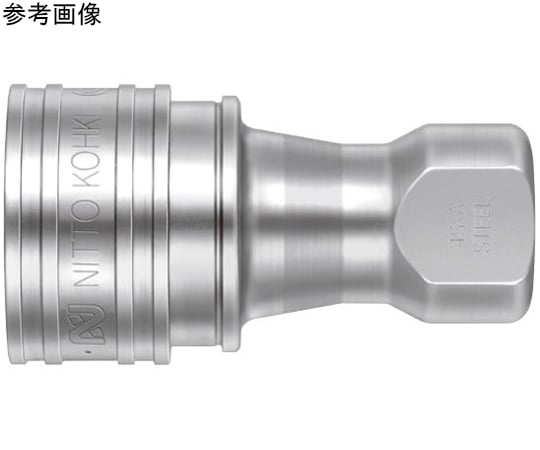 69-8619-58 SPカプラ Type A（ソケット）真ちゅう NBR R1/4オネジ取付