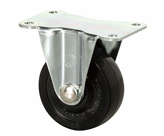 69-8845-33 パッキングキャスター（スタンダード）合成ゴム車輪（NBR