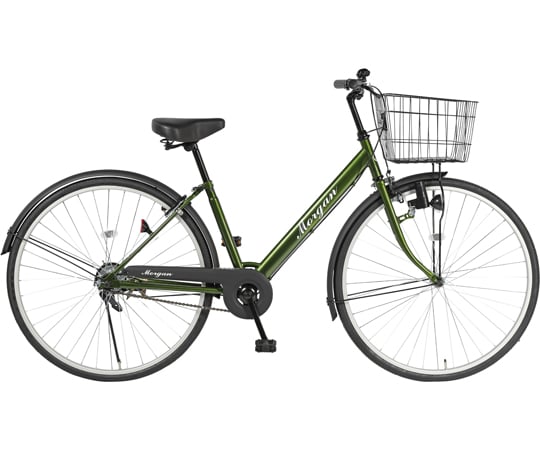 69-8917-80 防災サイクル 27型 ノンパンク シティサイクル オリーブ