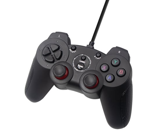 69-8921-20 PCゲーム用有線コントローラー GP-01 【AXEL】 アズワン