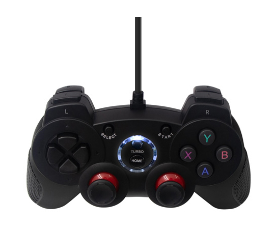 69-8921-20 PCゲーム用有線コントローラー GP-01 【AXEL】 アズワン
