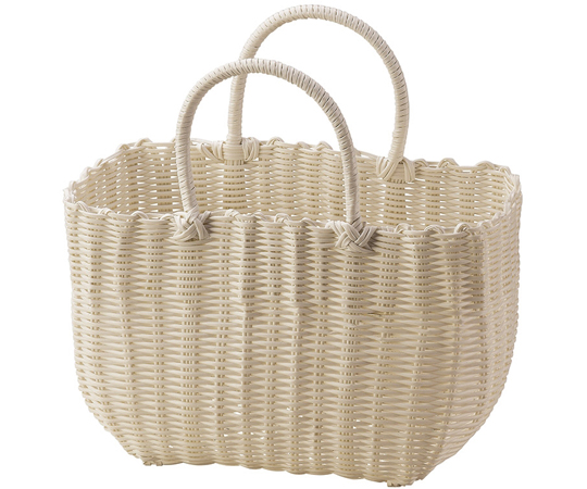 69-9200-14 カラフル湯かご 抗菌カゴバッグ ベージュ 91-10BE 【AXEL