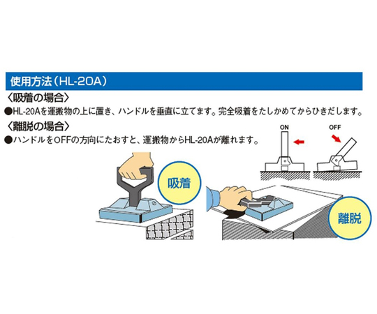 カネテック  HL-20A マグネット応用機器の総合メーカー、カネテック ハンドリフマ®[HL]