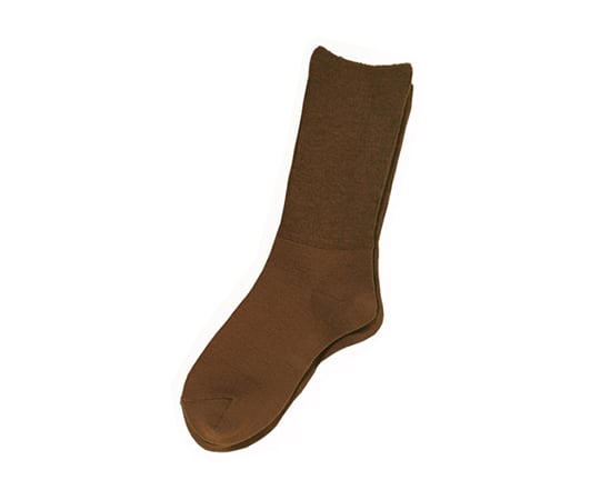 ふくらはぎ楽らくソックス 婦人 秋冬用 ダークブラウン