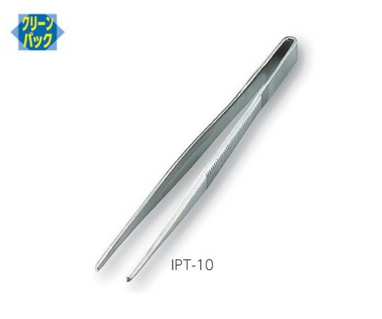 7-164-09 標準型ピンセット 極細 ステンレス IPT-10