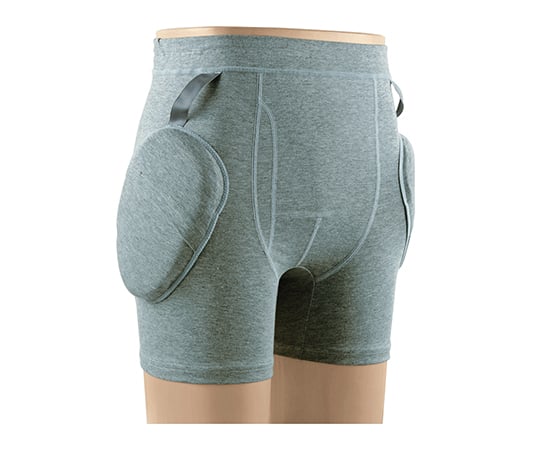 ラ・クッションパンツⅡ　男性用　M　グレー