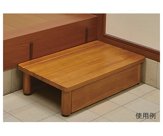 7-1902-02 木製踏台 SDシリーズ 600×350×120mm SD600-120 【AXEL