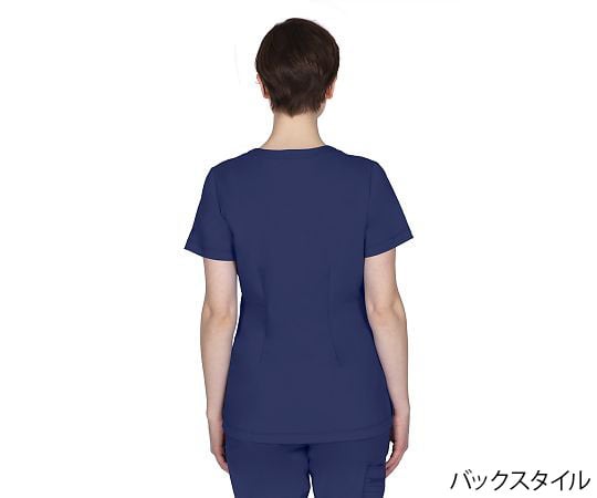 7-207-03 PURPLE LABEL スクラブトップス JILL L相当 ネイビー 2320-M-Na