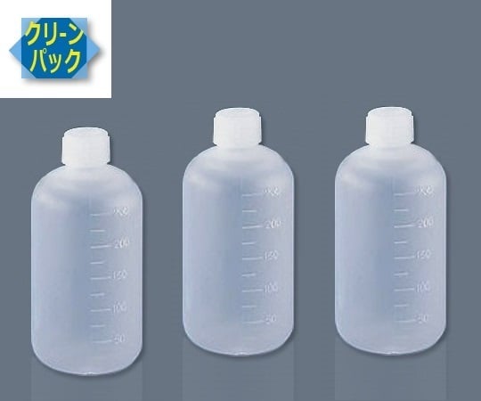 7-2101-02 SCCアイボーイPP細口瓶250mL10本入 （純水洗浄処理済み）