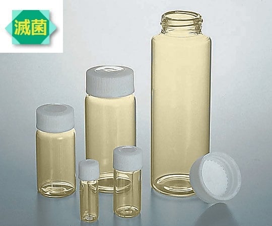 7-2110-34 スクリュー管瓶（SCC）（γ線滅菌済） 6mL 1箱（20本×5袋入 