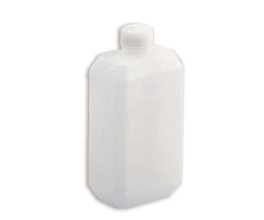 7-2217-01 角型瓶（フラット型） 500ml SCC （純水洗浄処理済み）